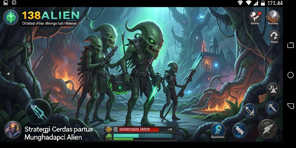 Tampilan gameplay menarik di 138ALIEN dengan taktik strategi yang mendebarkan.