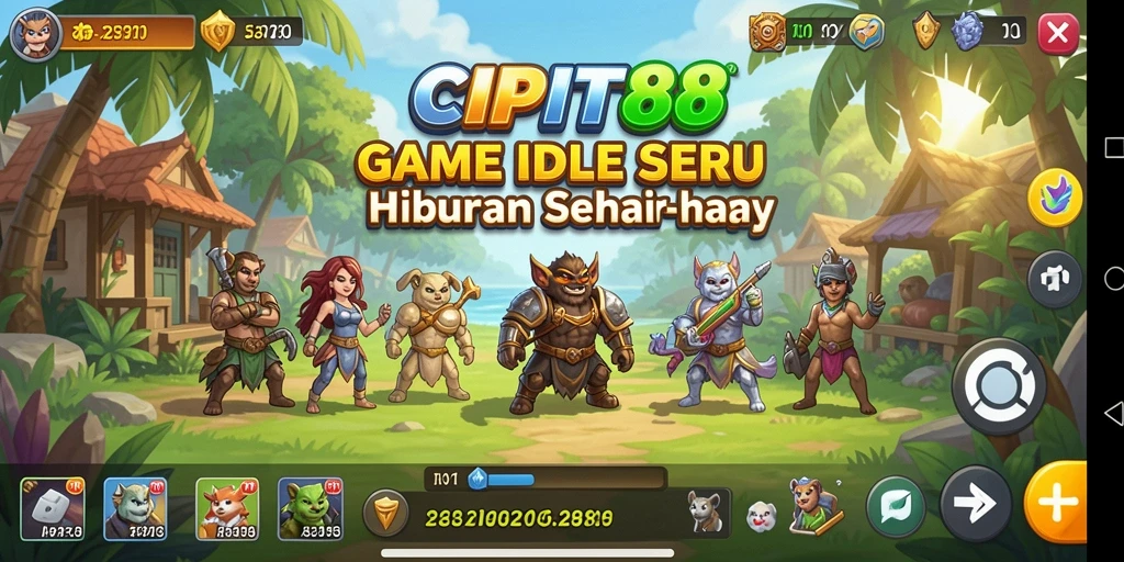 Tampilan gameplay <strong>CIPIT88</strong> yang menarik dengan mekanisme Idle.