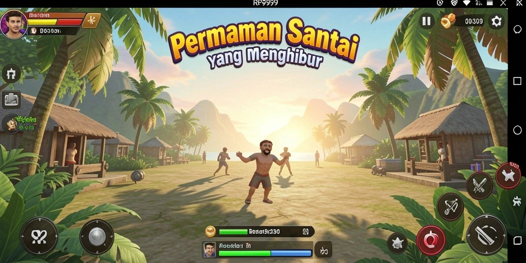 Screenshot utama menampilkan pemain menikmati gameplay Casual yang menyenangkan.